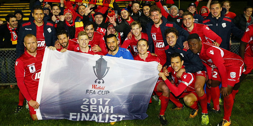The road to the Semi Final - Adelaide United