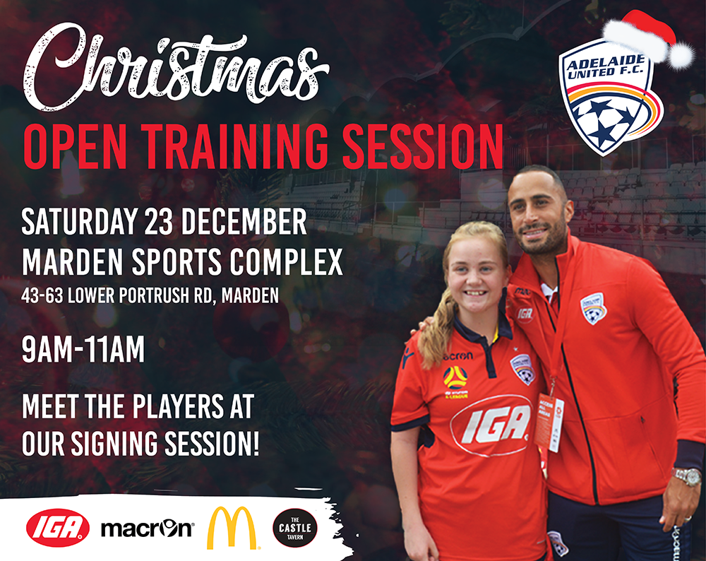 Christmas Open Training Session