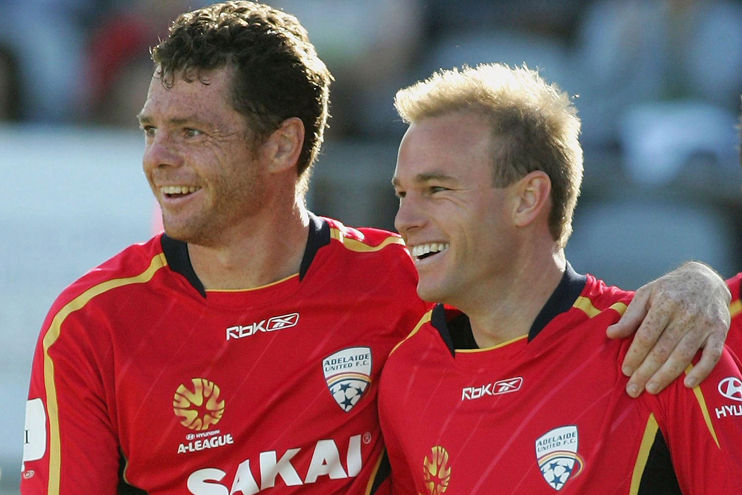 Carl Veart and Matt Kemp Adelaide United vs Perth Glory 2006