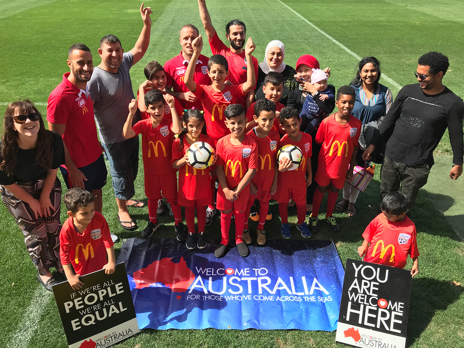 Welcome to Australia teams up with Adelaide United for Harmony Round