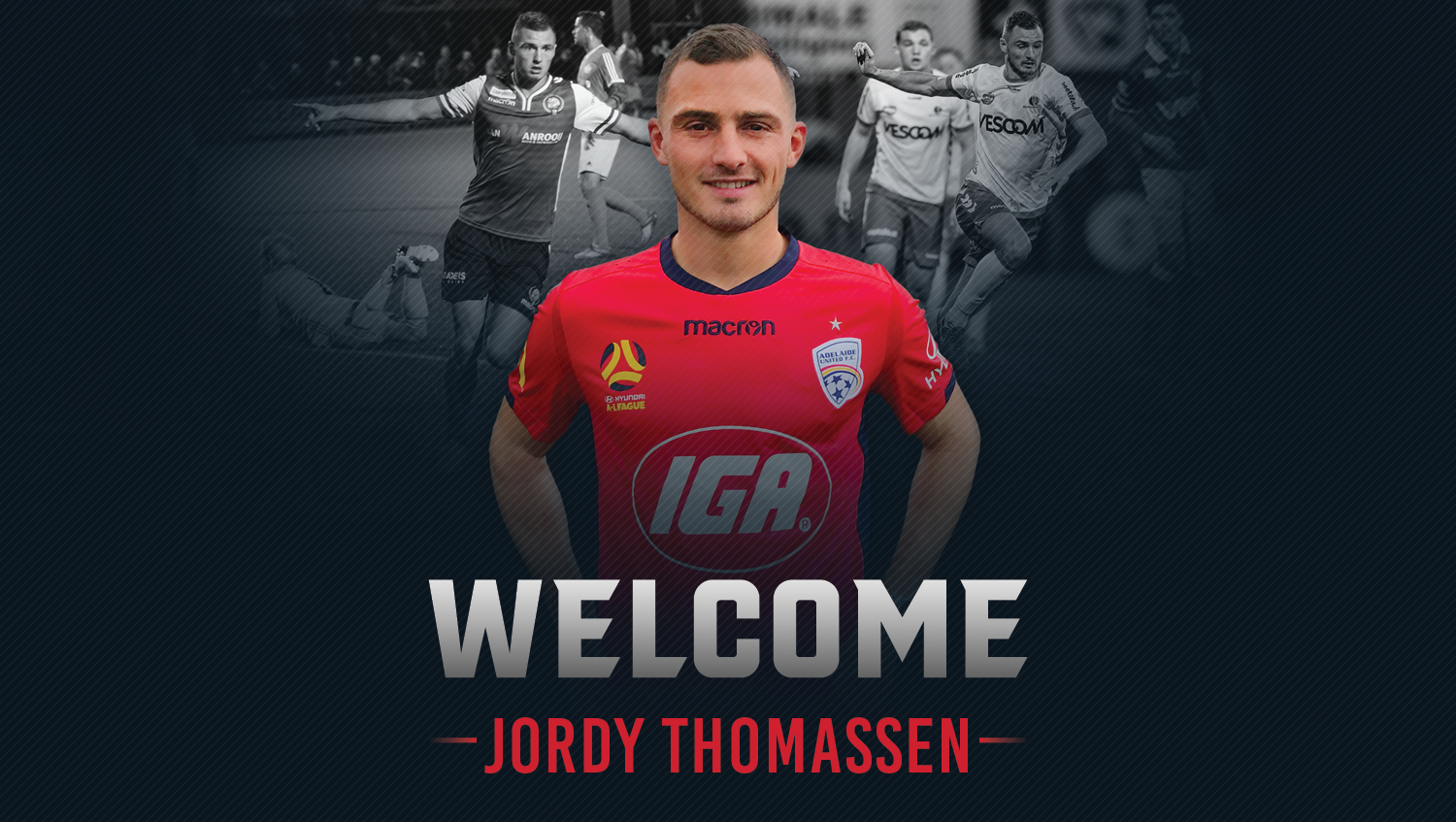 Welcome Jordy Thomassen - Adelaide United