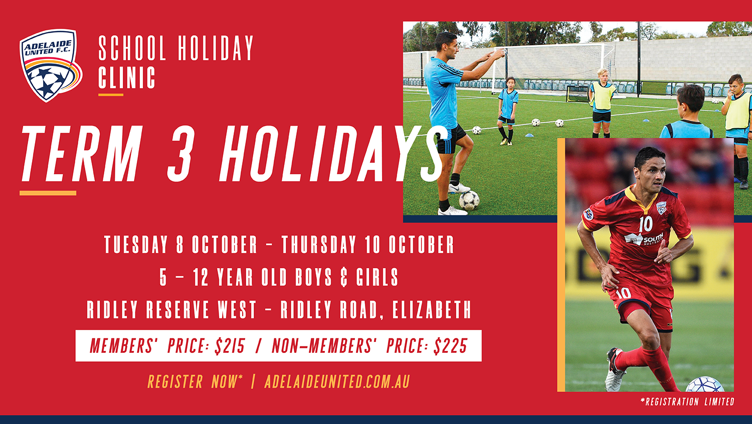 Adelaide United School Holiday Clinic