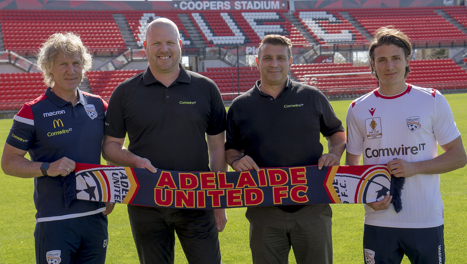 Adelaide United connects with Comwire IT