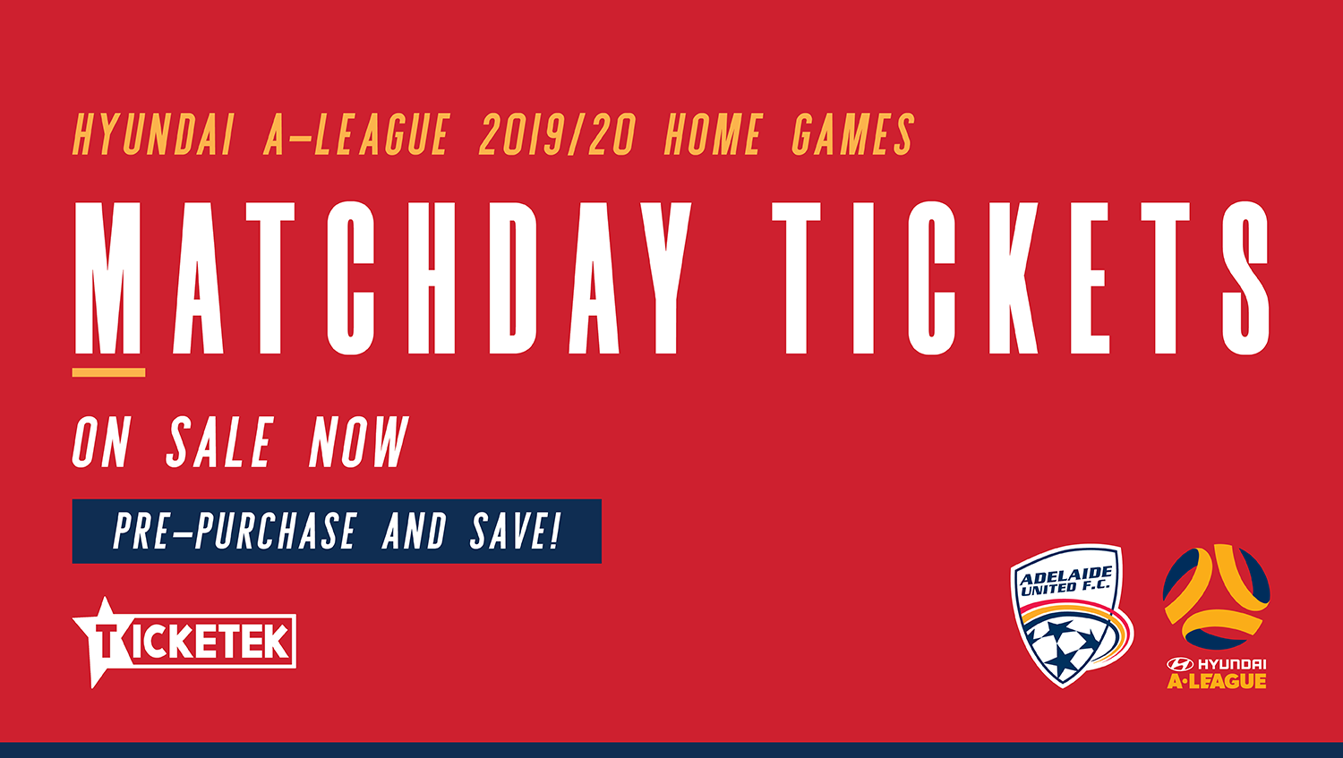 Adelaide United home tickets 2019/20