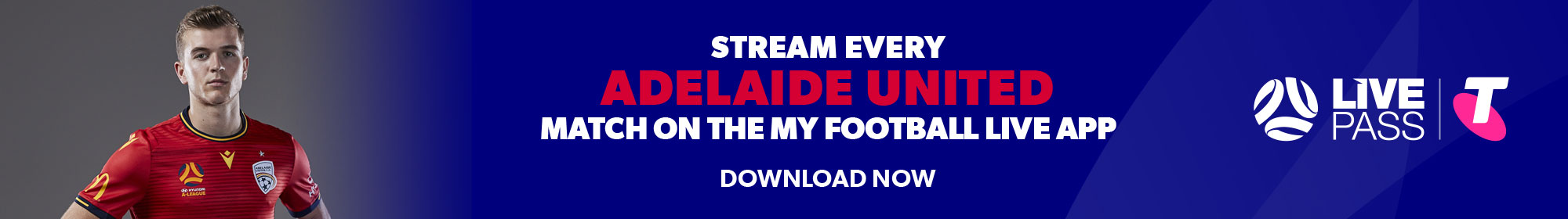 Watch Adelaide United on MyFootball Live