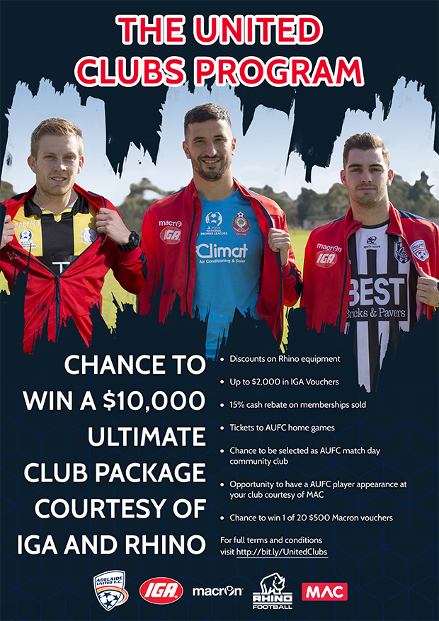 United Clubs Program 2018 Poster FINAL
