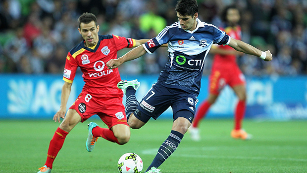 Isaias against Melbourne Victory at AAMI Park