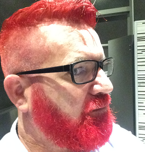 We know we have many dedicated Reds Members, but there are few who would dye their hair and beard red to honour us - Paul Ryan is one of those!