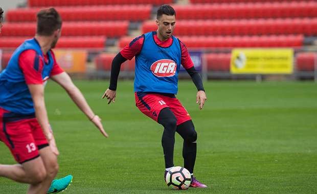 Jesse Makarounas and Guillermo Amor give their thoughts ahead of the Reds’ match with Melbourne Victory on Saturday.