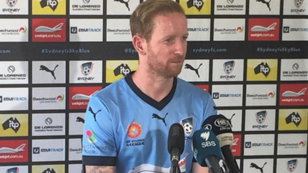 New Sydney FC signing addresses media on Wednesday.