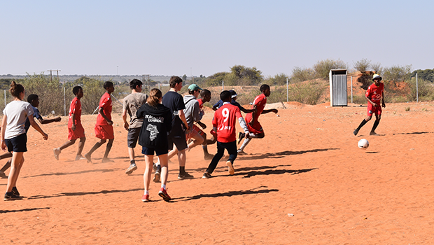 Kalahari Desert community engagement