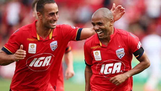 Henrique scored both goals in Adelaide's win over Wellington Phoenix.