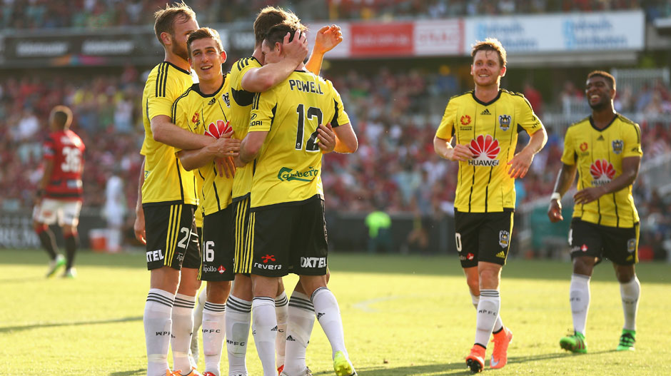 Sunday’s clash with Western Sydney is a day Wellington striker Blake Powell will never forget as he scored an incredible four goals to silence Wanderland.
