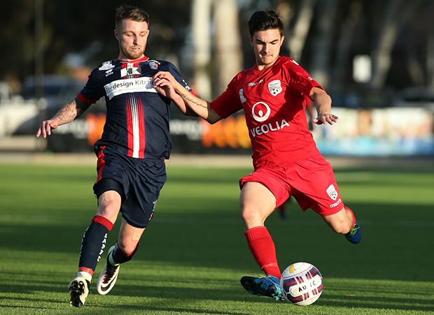 Adelaide United’s Youth Team were beaten 3-1 by South Adelaide on Saturday // Photo by Chris Kelly