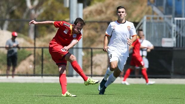 NYL Young Reds v Brisbane Roar Youth Team Round 7.