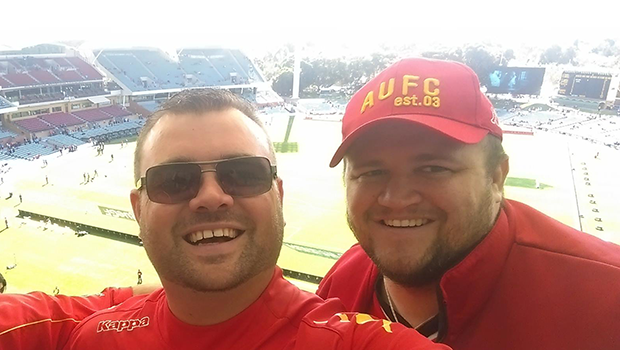 Jason’s been an #AUFC member for seven years, but has been supporting the Reds since the beginning.