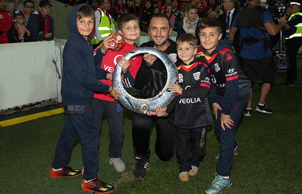 Michael Valkanis’ 13-year tenure with Adelaide United to come to a close.
