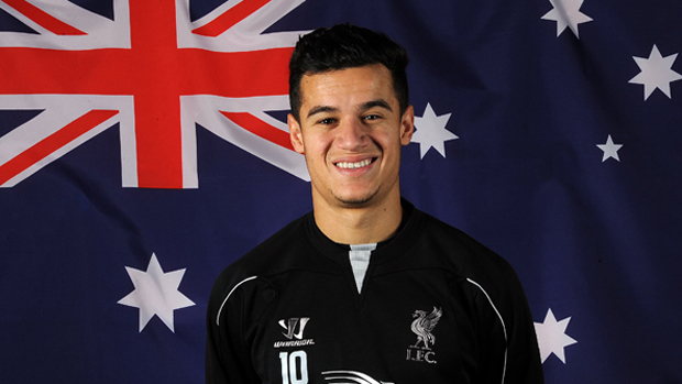 Liverpool FC midfielder Philippe Coutinho will be one of the stars heading down under.