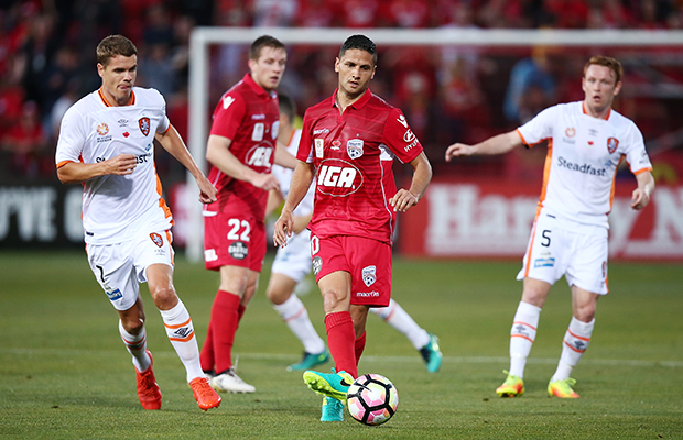 Adelaide United fought back against Brisbane Roar to claim a 1-1 draw in Remembrance Round.