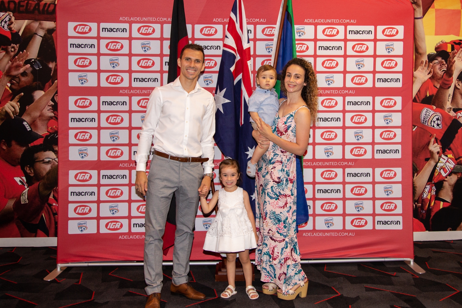 Isaías Sanchez becomes an Australian citizen