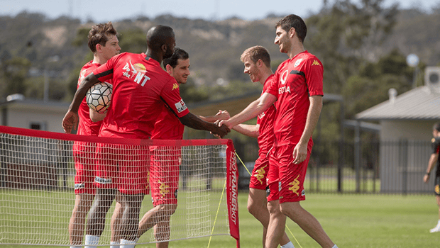 Gallery: Reds prepare for City - Adelaide United