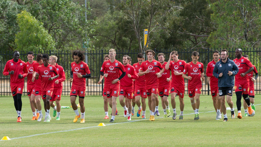 Gallery: Reds begin preparation ahead of City test - Adelaide United
