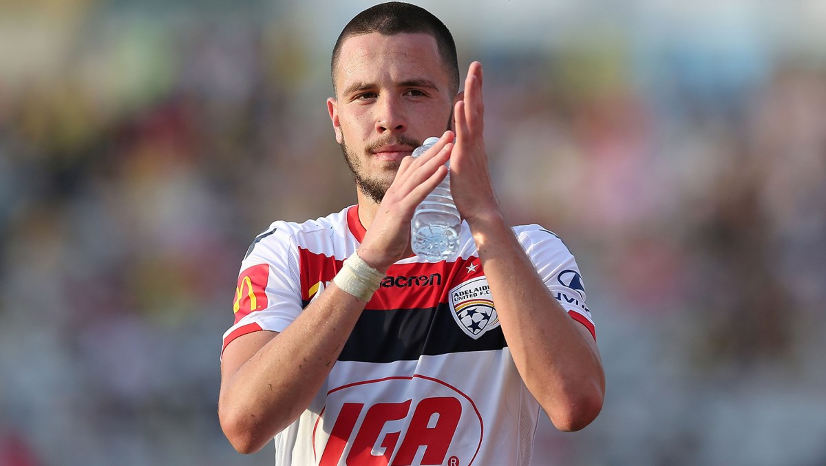 Stamatelopoulos Stamatelopoulos to depart Reds - Adelaide United