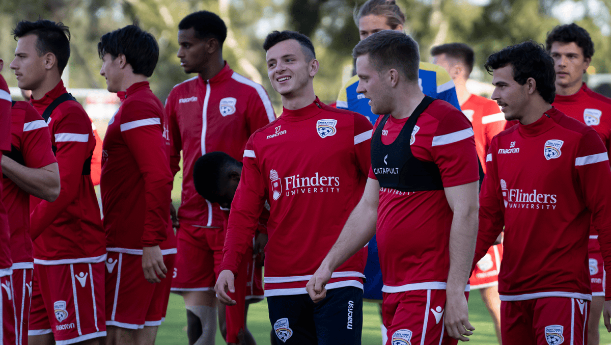 Who is in the Reds hub? - Adelaide United