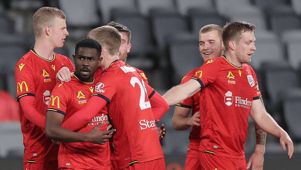 Rampant Reds put five past Glory - Adelaide United