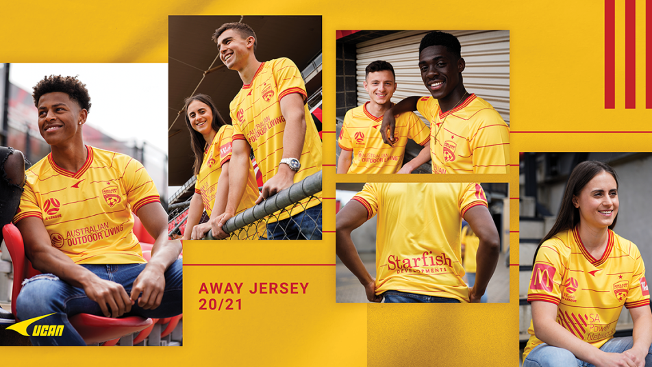 Adelaide United away jersey 2020/21