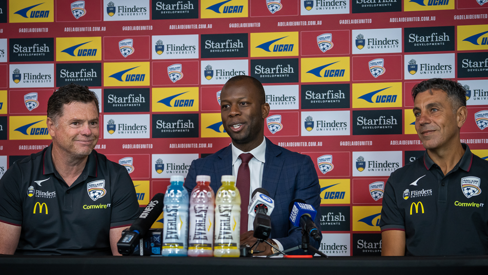 Carl Veart Bruce Djite Ross Aloisi