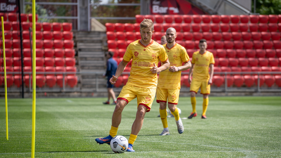 Stefan Mauk training