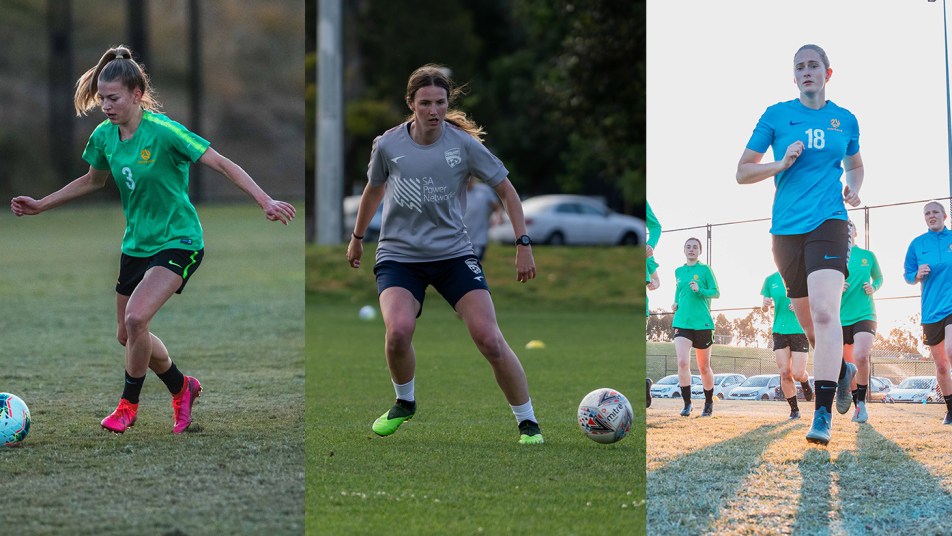 Charlotte Grant, Chelsie Dawber and Annalee Grove