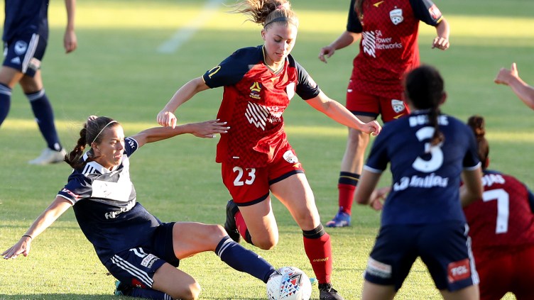 Fiona Worts Adelaide United Women vs Melbourne Victory Women