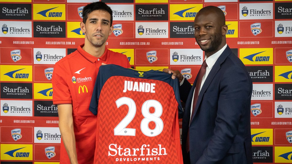 Bruce Djite and Juande