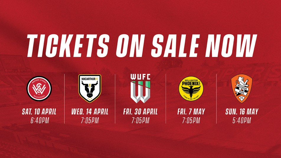 Adelaide United tickets on sale