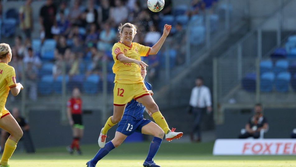 Isabel Hodgson Newcastle Jets Women vs Adelaide United Women