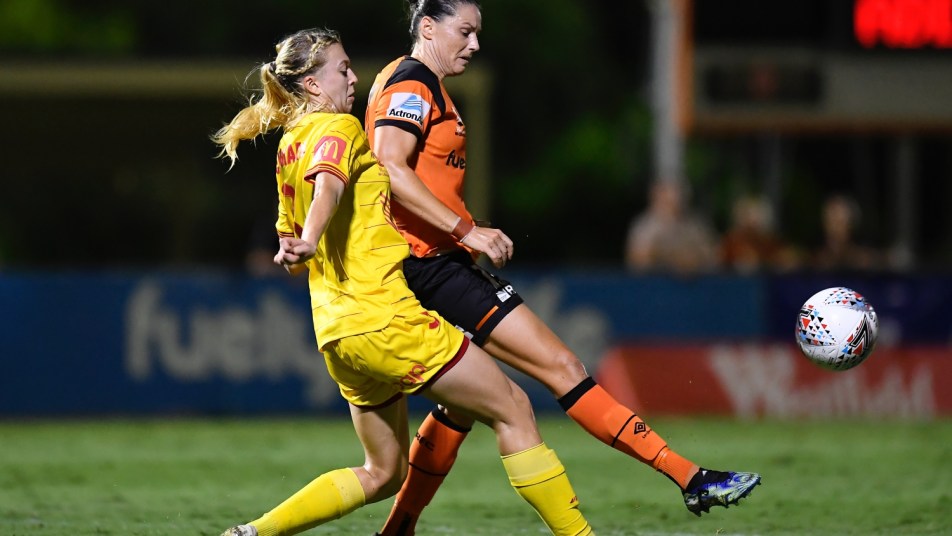 Matilda McNamara Adelaide United vs Brisbane Roar