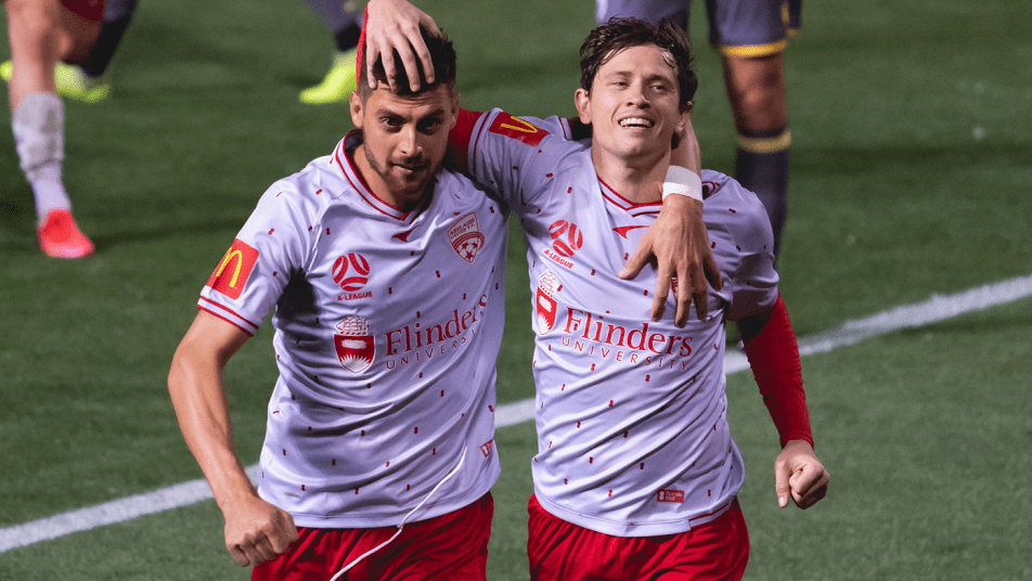 Tomi Juric and Craig Goodwin