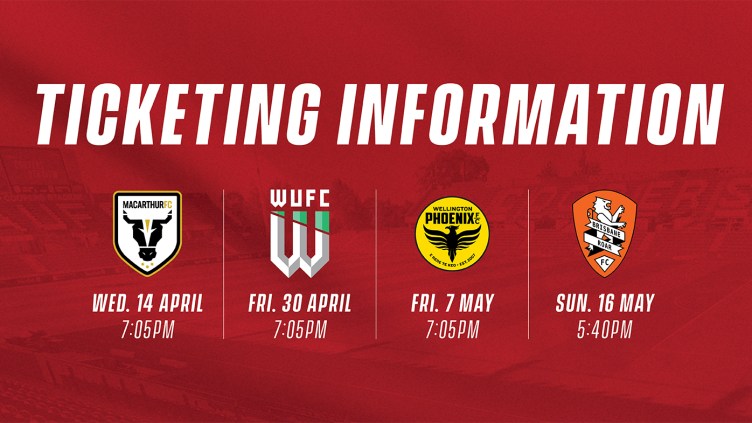 Adelaide United Ticketing Information