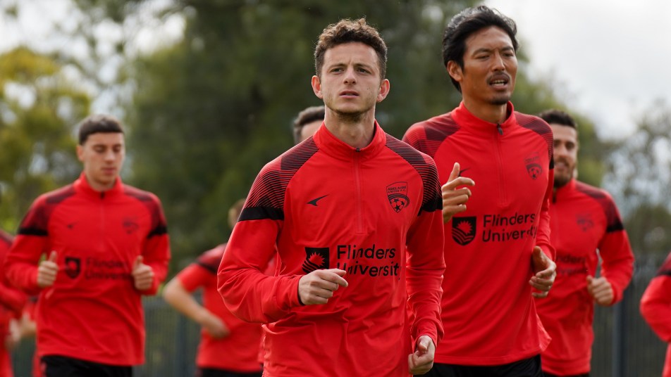 Louis D'Arrigo at the VALO Training Centre.