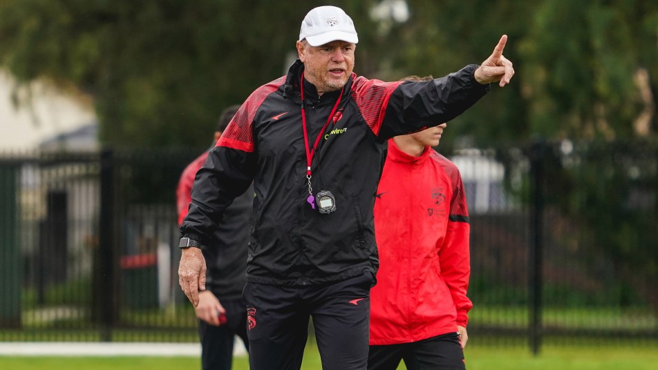 Carl Veart at the VALO Training Centre.