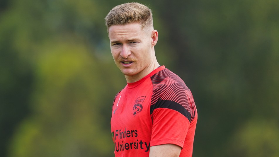 Harry Van der Saag training at the VALO Training Centre.