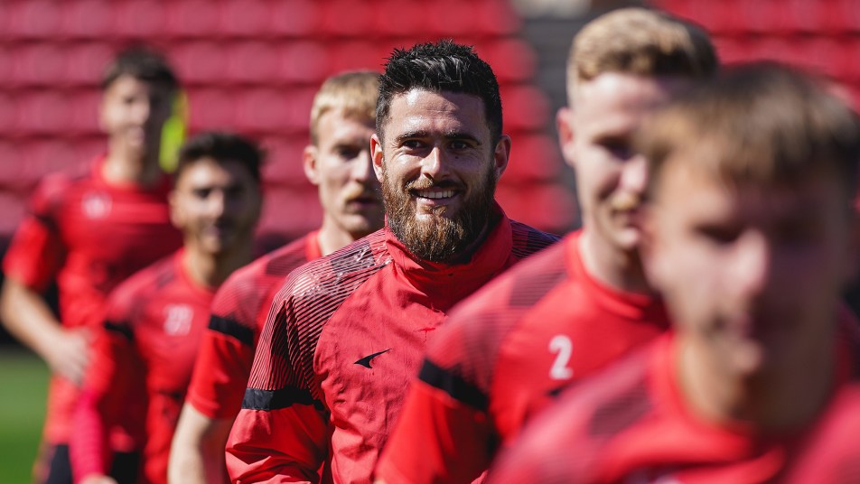 Ben Warland has gone back to the future since his return to the Reds.