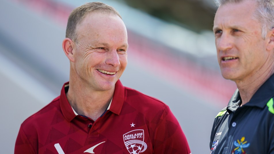 Richie Alagich will return with the Adelaide United Legends when they take on the Australian Defence Force Open Men’s Football Team at Coopers Stadium this Remembrance Day.