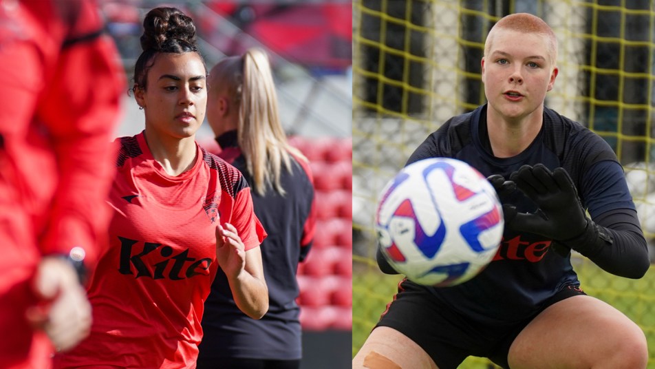 Emilia Murray and Grace Wilson have been selected in the Young Matildas.