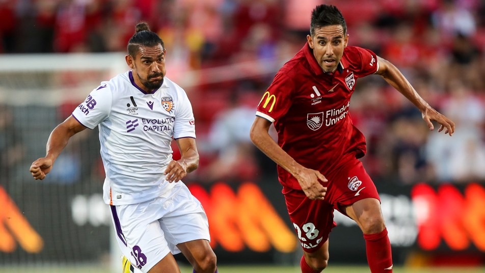 Adelaide United has defeated Perth Glory 2-0 at Coopers Stadium on Monday evening in Round 10 of the Isuzu UTE A-League.