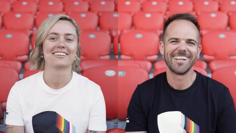 Ahead of this weekend’s A-Leagues Pride Cup, Macca’s and Adelaide United have created intimate Fan Profiles, telling the stories of two fans’ and their love for the Reds.