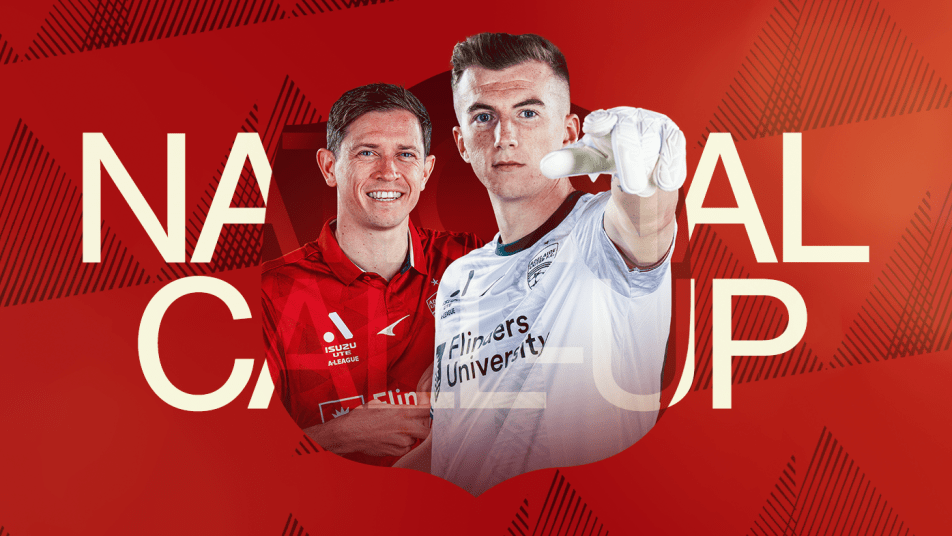 Adelaide United Captain, Craig Goodwin, and goalkeeper, Joe Gauci, have been named in the 26-man Socceroos squad for upcoming friendlies against Ecuador.