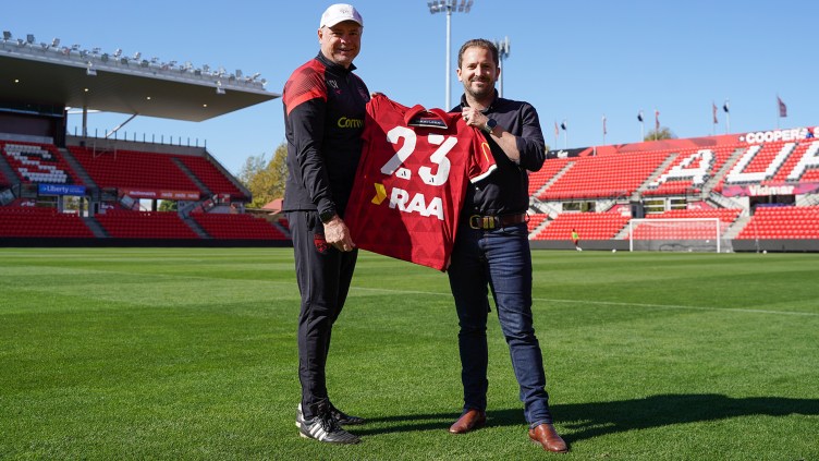 Adelaide United is delighted to announce loyal Platinum Partner, RAA, has increased its support of the Club ahead of Friday’s Semi Final first leg against Central Coast Mariners.